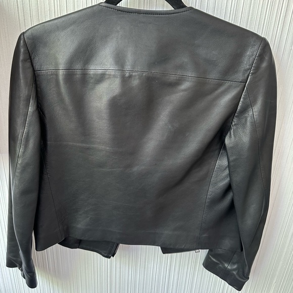 Theory leather Jacket size small - Picture 2 of 4